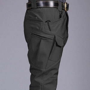 Pantalones cargo tácticos para exteriores para hombres: multibolsillo, Ripstop, estiramiento, pantalones de escalada para <span class=keywords><strong>senderismo</strong></span> para aventura - Product Image 1