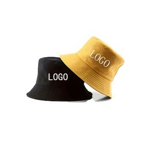 Chapeau Bob Personnalisé Imprimé Brodé pour Plage, Pêche, Couleur Unie, Casquette Adulte - Product Image 1