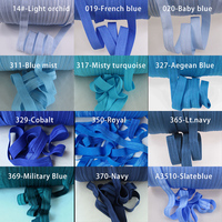 15mm Elastische Bandjes Omgeslagen Elastisch Lint 5/8 voor Kledingaccessoires