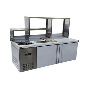 เคาน์เตอร์เตรียมเครื่องดื่มชานมไข่มุกสำหรับร้านค้า/ครัวเชิงพาณิชย์ - Product Image 1