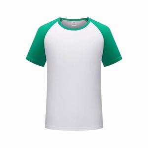 Camiseta de Poliéster Sublimable con Mangas Raglán y Logotipo Personalizado <span class=keywords><strong>para</strong></span> Parejas, Hombre y Mujer - Product Image 5