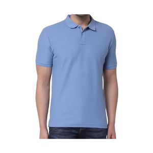 Camiseta Polo transpirable para hombre 100% para ocasiones casuales y semiformales con precio al por mayor altamente recomendado - Product Image 1