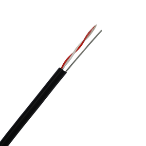 สายโทรศัพท์คุณภาพสูง CAT <span class=keywords><strong>3</strong></span> <span class=keywords><strong>2</strong></span> แกน 1 คู่ ทองแดงเปลือย 0.5 มม. สายดรอปไวร์ - Product Image 2