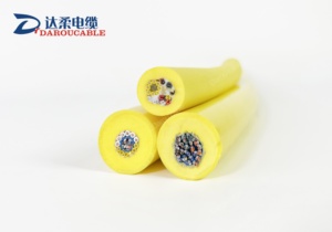 Câble flottant pour ROV sous-marin, conducteur en cuivre, fibre optique, flottabilité neutre, isolation en PE, gaine en polyuréthane, <span class=keywords><strong>Darou</strong></span> DR9001 - Product Image 4