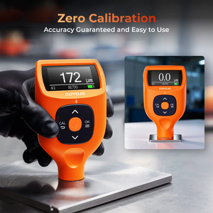 CTG3 Coating Thickness <b>Gauge</b> 0-9900um Paint Thickness Tester Bluetooth APP External Probe Auto Fe Al Zn FeC Detection - Product Image 5