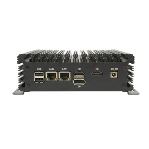Tường lửa opnsense máy tính công nghiệp i3 n305 <span class=keywords><strong>8</strong></span> lõi DDR4 8GB nâng cấp lên 32GB 2 * HD 2.0 giao diện nhỏ công nghiệp Mini PC - Product Image 1