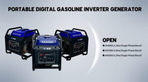 JIALING <strong>Quiet</strong> Dual Fuel Inverter <strong>Generator</strong> 3500w 3000w LPG Gas Portable Silent Gasoline <strong>Generators</strong> 230v for Home Backup Camping - Product Image 6