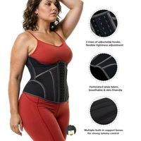 Faja Corsé Reductora de Cintura para Mujer, de Látex, con Soporte de Busto, Espalda en U, Moldeadora de Abdomen y Cintura Alta, para un Vientre Plano y Adelgazante