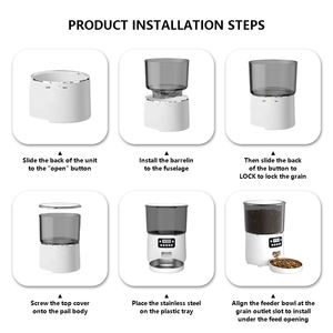 Distributeur d'Eau Intelligent Carré pour Animaux de Compagnie Certifié CE/FCC, <span class=keywords><strong>Fontaine</strong></span> <span class=keywords><strong>à</strong></span> Eau Silencieuse et Autonettoyante pour Chats en ABS, Distributeur d'Eau Écologique pour Chiens - Product Image 6