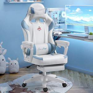 <span class=keywords><strong>Silla</strong></span> <span class=keywords><strong>Gamer</strong></span> Ergonómica Profesional <span class=keywords><strong>Rosa</strong></span>, <span class=keywords><strong>Silla</strong></span> de Juego Reclinable de Cuero con Respaldo Alto, <span class=keywords><strong>Silla</strong></span> de Carreras - Product Image 3