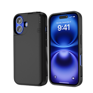 Ốp lưng điện thoại tích hợp pin sạc dự phòng bằng silicon cho <span class=keywords><strong>iPhone</strong></span> 11 12 13 14 15 16 Pro Max 16 <span class=keywords><strong>Plus</strong></span> X XS MAX XR - Product Image 1