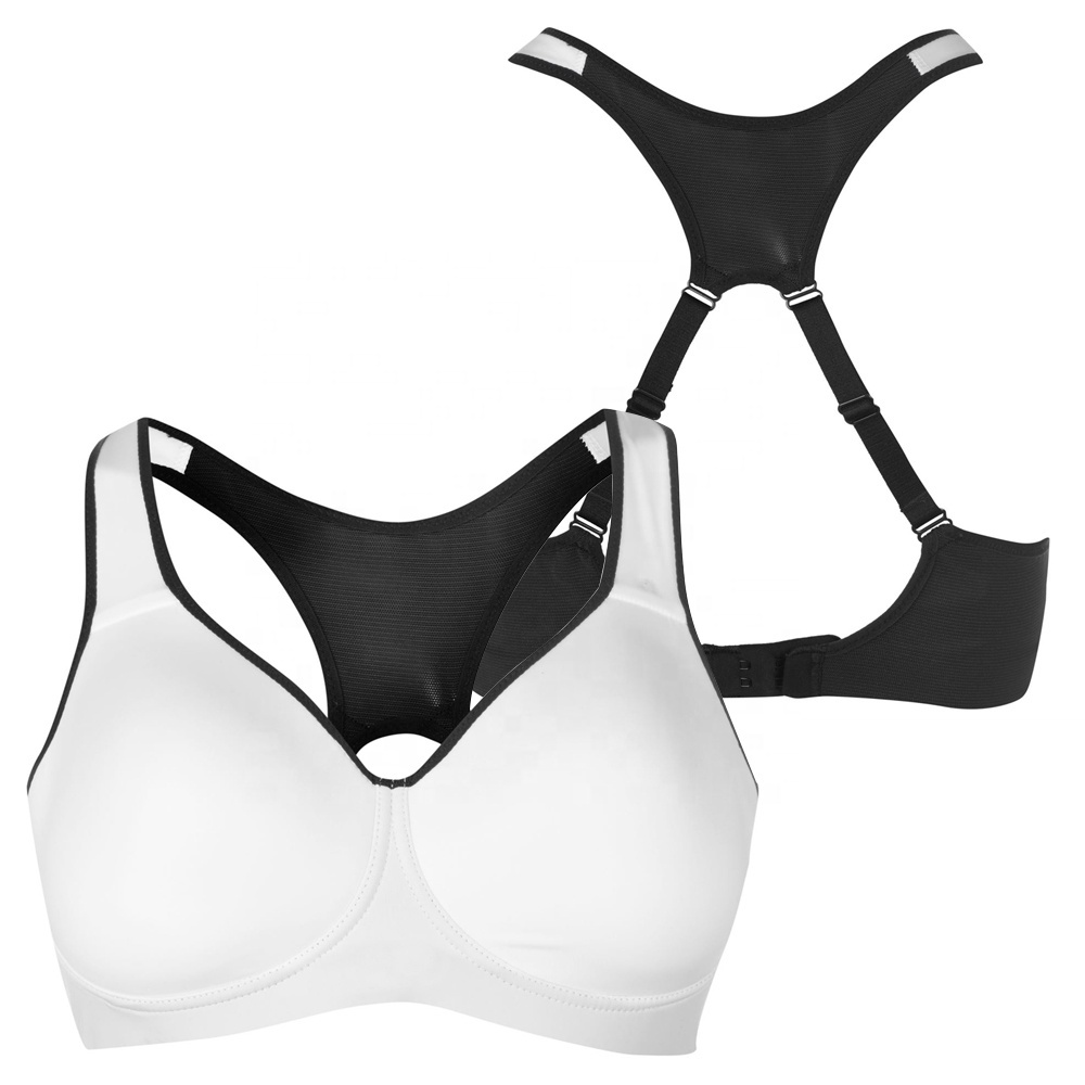 Wholesale Price Wireless Breathable Quick-Drying Yoga Fitness Bra for Women Lightweight Plus Size Adjustable Spandex/Nylon Bra
