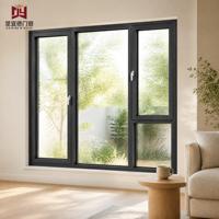 Französisches Aluminium-Drehfenster, Alterungsbeständig für den Europäischen Markt, für Häuser