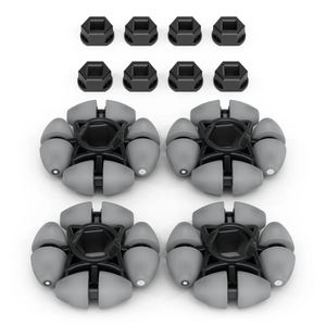 STEM VEX Robô V5 276-9044 Viagem Omni-Direcional Anti-Estático Roda (2 pacotes) 4 "/3.25"/2.75 "(320/260/220mm) Produtos educacionais - Product Image 1