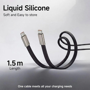 <span class=keywords><strong>Cable</strong></span> USB C de 240w, Adaptador con Carga Rápida PD65, <span class=keywords><strong>2</strong></span> en 1, Soporte Invisible, Cables de Datos para Teléfono, Producto Popular en Tiktok 2026 - Product Image 4