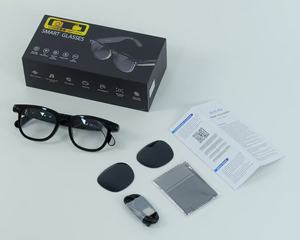 Gafas Inteligentes JS01 Pro OEM de Fábrica con Cámara de 12MP, Video HD, Traducción por IA, Control por Voz, Botón Táctil, Llamadas con Música ENC, Gafas Inteligentes - Product Image 5