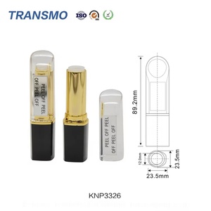 Lipstick Bottle Custom logo Aluminum square Lipstick case Expensive <b>Lip</b> <b>Balm</b> Custom Lipstick Tube - Product Image 2