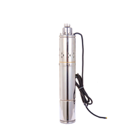 Pompe à eau submersible solaire MISLIER S122T-30 12V/24V DC pour puits profonds, moteur 100% fil de cuivre, utilisation pour l'irrigation agricole