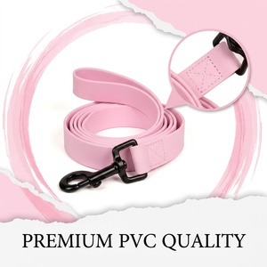 רצועת PVC עמידה למים וקלה לניקוי לפעילויות חוץ ואימון, מתאימה לכלבים קטנים, בינוניים וגדולים - Product Image 3