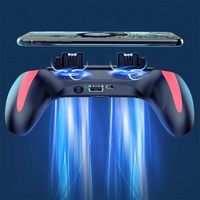 Manette H10 pour PUBG avec Double Ventilateur de Refroidissement, Powerbank 2500 mAh, Manette de Jeu Android, Joystick Mobile