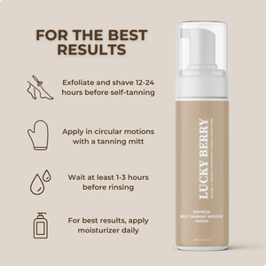 Spray pour le corps à bronzage instantané bio de marque privée Mousse bronzante naturelle à soi-même Mousse hydratante pour le corps sans soleil Fournisseur fiable - Product Image 3