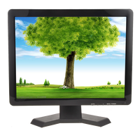Moniteur LED pour ordinateur et télévision 15 pouces, entrée DC 12V, fabricant Chine