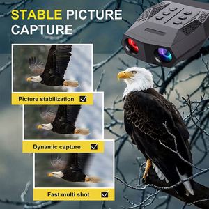 Kính nhìn đêm nv5000 3 màn hình lớn TFT có thể lưu ảnh và video để cắm trại Ống nhòm giám sát ban đêm - Product Image 6