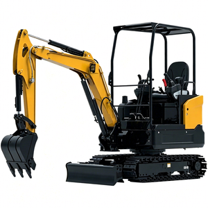 NOUVELLE Mini-excavatrice SANY SY16C de 1,6 tonne avec moteur Yanmar, certifiée CE EPA, mini-pelle hydraulique sur chenilles, boîte de vitesses, roulement PLC - Product Image 1