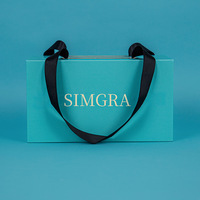 Boîte cadeau en carton gris personnalisée en usine, avec fermeture magnétique, style livre, design à rabat, sac fourre-tout portable pour cadeaux et artisanat