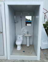 Toilettes portables préfabriquées innovantes de haute qualité avec douche, salle de bain sanitaire et toilettes mobiles portables