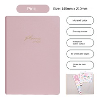Agenda non daté Carnet Morandi Impression personnalisée A5 calendrier semaine plan PU cuir Journal de vie Journal imprimé