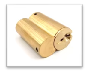 Nuevos cilindros de bloqueo de latón de estilo de moda popular Cilindros de bloqueo en forma de 8 reemplazables de alta calidad a la venta - Product Image 3