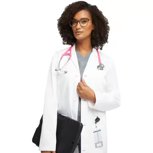 Vente en gros de blouse de laboratoire blanche à manches longues vêtements de travail vêtements de médecin dentaire manteaux expérimentaux automne blouse de laboratoire épaisse de haute qualité - Product Image 4