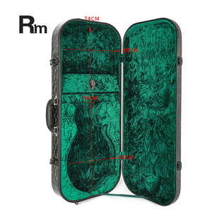 Étui de <span class=keywords><strong>mandoline</strong></span> en cuir Start88-OFM, forme rectangulaire personnalisée, style F, éponge de 10 mm, étui d'instrument de musique, <span class=keywords><strong>sac</strong></span> pour violon, personnalisable - Product Image 5