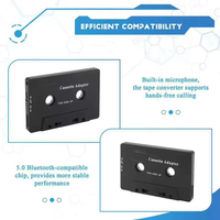 Lecteur de cassettes portable, lecteur MP3 pour voiture ancienne, lecteur de cassettes audio