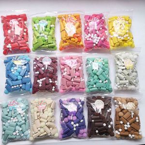 Venta al por mayor de accesorios de arcilla DIY para slime, tiras de espuma, cuentas, bolas, resina, dulces, juguetes de modelado coloridos con empaque en bolsa para jugar - Product Image 2