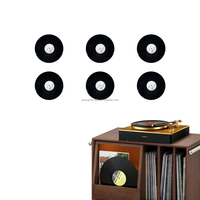 Support mural minimaliste en vinyle acrylique support mural en acrylique présentoir pour albums, présentoir CD, étagères de collection de cartes