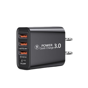 Cargador <span class=keywords><strong>USB</strong></span> tipo <span class=keywords><strong>C</strong></span> de 60W, cargador rápido tipo <span class=keywords><strong>C</strong></span> para teléfono móvil PD Quick Charge3.0, adaptador de corriente para iPhone, Xiaomi, Samsung y Huawei - Product Image 3