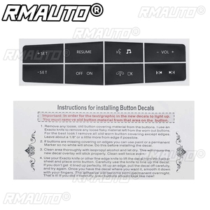 For Ford Mustang 2011 2012 <b>Car</b> Stickers <b>Car</b> Steering Wheel Switch Control Button Repair Sticker <b>Decals</b> Stickers - Product Image 6