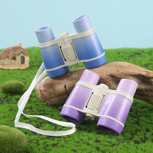 Children's Binoculars 4x30 Gradient Colors Plastic Outdoor Nature Exploration Toy For Ages 5 7 Years - Product Image 3