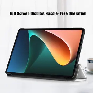 NET-CASE Factory In Stock Wholesale Custom Design Trifold Smart Magnetic Case For Xiaomi MI Pad 5 / 5 Pro 11 Inch