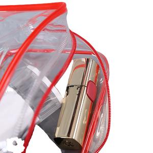 Multi-Purpose Packaging PE Glue Bone and <b>Zipper</b> <b>Bags</b> with Embossing Recyclable Cosmetic Toiletry Storage <b>Bags</b> Made in China - Product Image 1