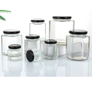 Tarro De Miel 45Ml Mini Lục Giác Mật Ong Jar Với Vàng Nắp Cho Quà Tặng Ủng Hộ Đám Cưới Mật Ong Mứt Caramel - Product Image 6