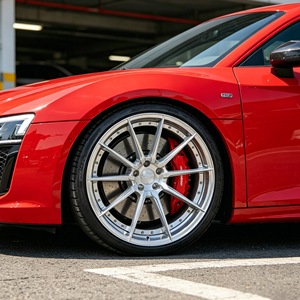 Jantes forgées en deux parties BKU 5x112 19 20 21 pouces, jantes en alliage brossées pour <span class=keywords><strong>Audi</strong></span> R8 RS5 RS6 RS Q8 S6 S7 S8 <span class=keywords><strong>SQ8</strong></span> SQ7 SQ6 TT <span class=keywords><strong>E</strong></span>-<span class=keywords><strong>tron</strong></span> - Product Image 1