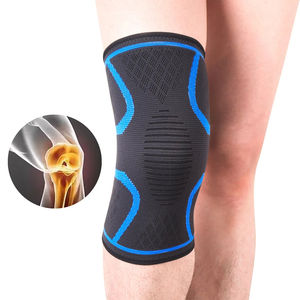 Genouillère élastique souple en nylon pour fitness, course à pied, cyclisme, basket-ball et volley-ball, 1 pièce - Product Image 1