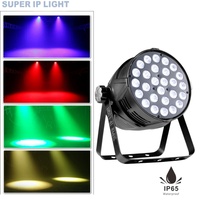 Projecteur PAR LED 280W IP65 27x10W RGBW multi-lentilles DMX à activation sonore pour événements extérieurs, bars, clubs, locations et spectacles