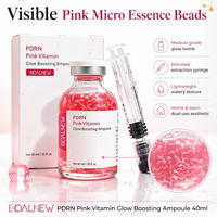 Sérum Anti-Rides Éclaircissant et Raffermissant au PDRN Coréen, Vitamine Rose et Cellules Souches – Soin Visage aux Peptides PDRN – OEM/ODM
