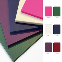 Feuille acrylique bleue Matt Sage Transparent Acrylique Pastel 2mm 4x8 1/8 3mm Cast Acrylique Feuille Laser