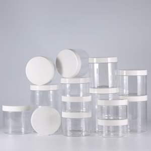 ขวดพลาสติกใสขนาด 92 มม. ปากกว้าง ป้องกันการรั่วซึม ฝาเกลียวอะลูมิเนียม สำหรับครีมบำรุงผิว น้ำยาล้างมือ ผงแป้งฝุ่น  บรรจุภัณฑ์ PP - Product Image 4