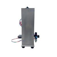 Machine de scellage et de capsulage semi-automatique pneumatique exclusive pour bocaux en verre et en plastique avec couvercle métallique, prix d'usine